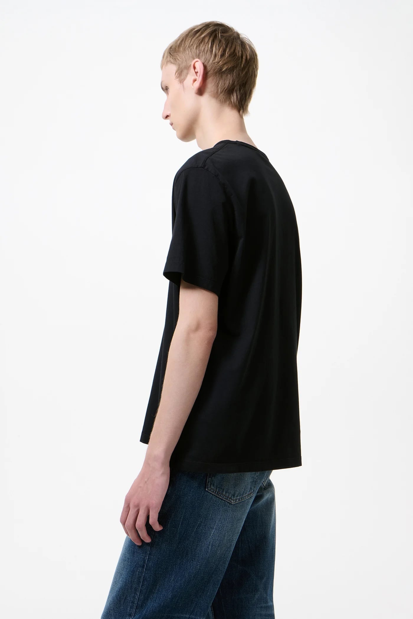 OUR LEGACY NEW BOX T-SHIRT Black Clean Jersey M2206NBL | BEST