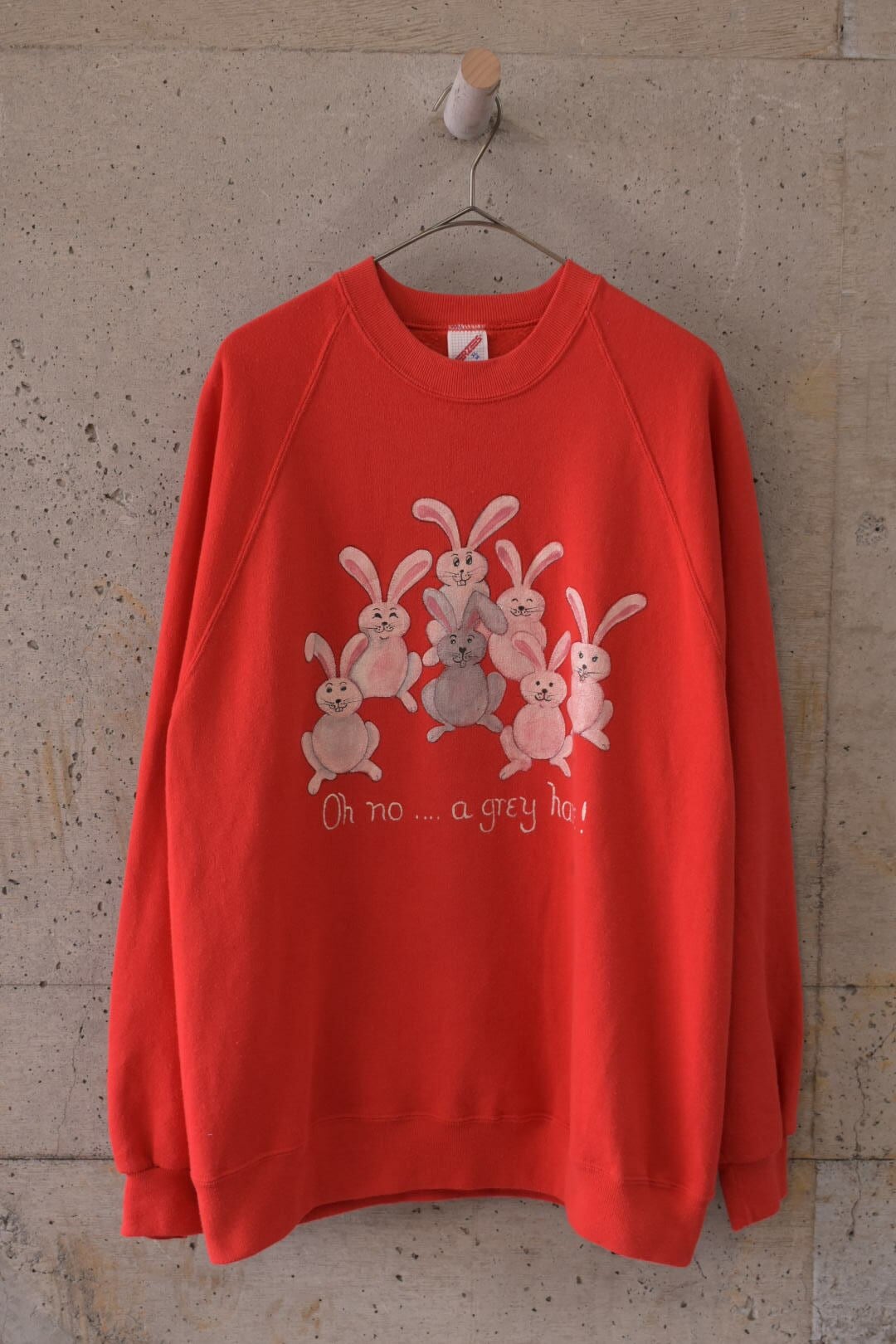 Gray rabbit sweatshirt