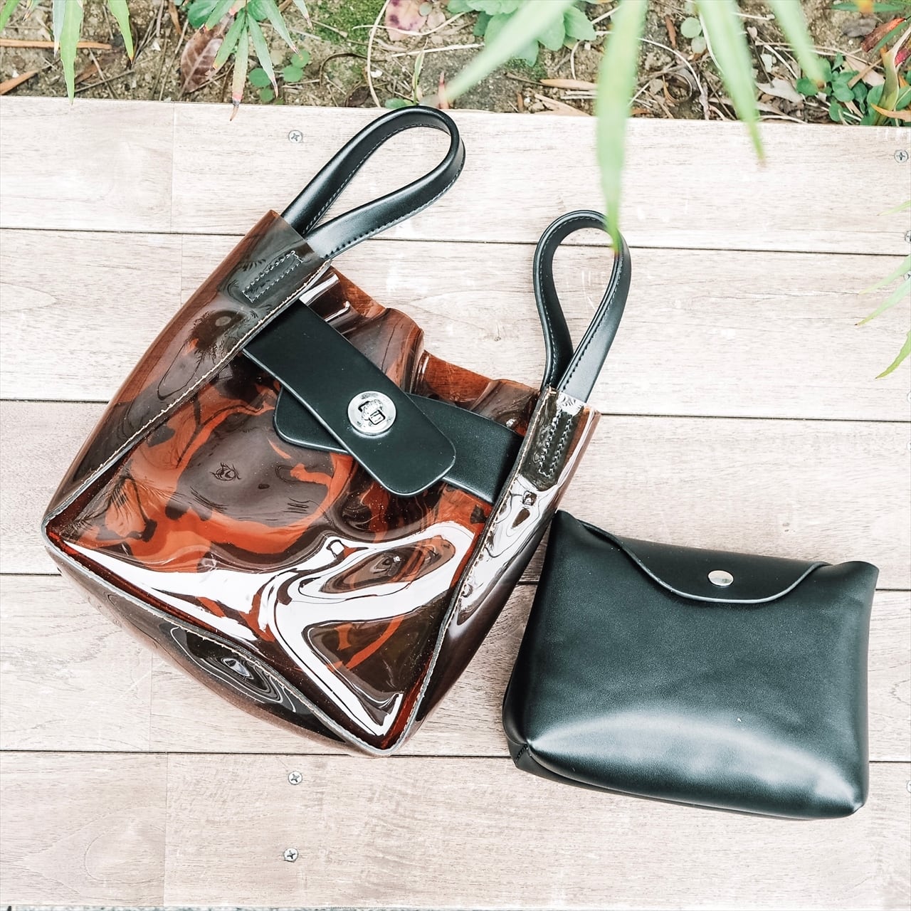 manimaris マニマリス アバカボストンバッグ ミニ 黒 マニマリスのミニ