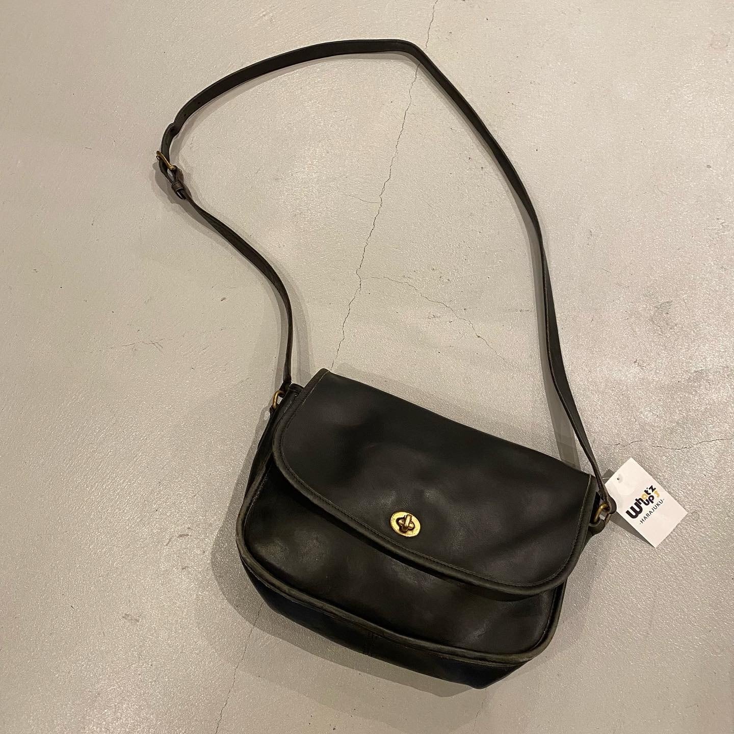 vintage leather bag 90s shoulder bag