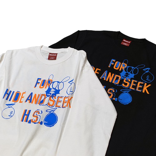 HIDEANDSEEK(ハイドアンドシーク) / H&S × SKOLOCT L/S TEE-2(SHT-100321)(コラボロングスリーブTシャツ)