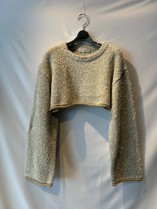 FUMIETANAKA  glitter short knit