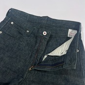 Karl Helmut カールヘルム リネン切替 デザイン コットン セットアップ M/インディゴ