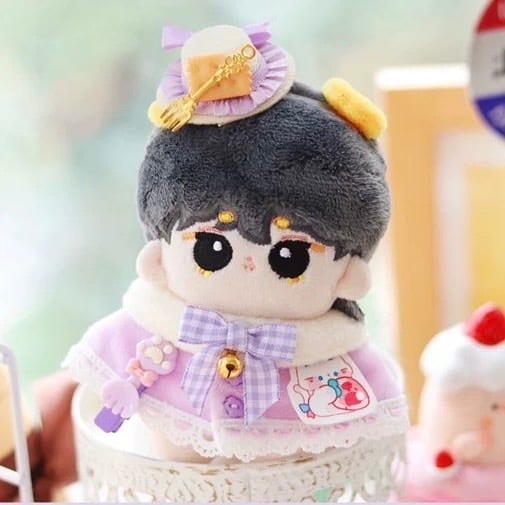 10cm】うさぎ デザート風 ポンチョ マント セット 4色 着ぐるみ ぬい服