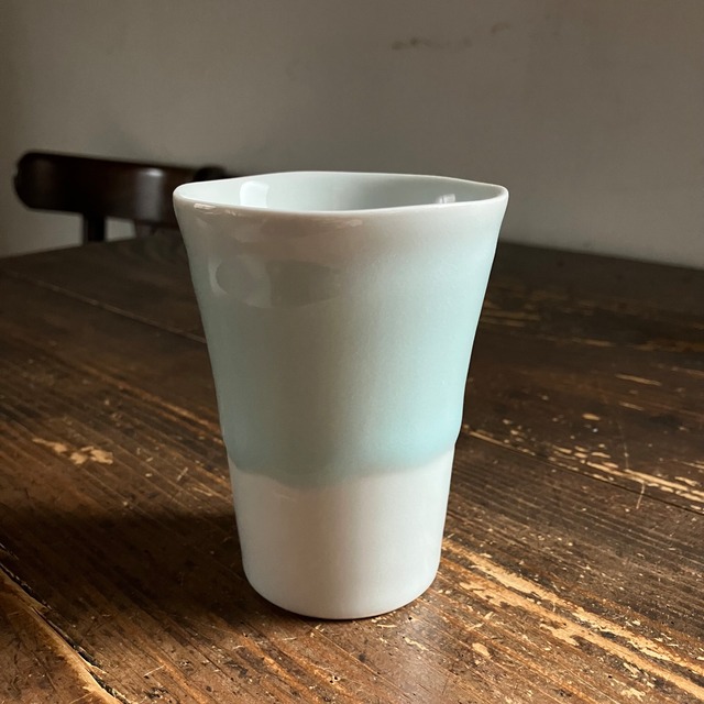 フリーカップ　タンブラー　陶彩窯　砥部焼
