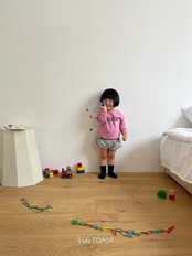 【取寄】EGG TOAST ｜パンプキンパンツ（ワッフルフラワー）｜秋服｜韓国子供服｜26/AT