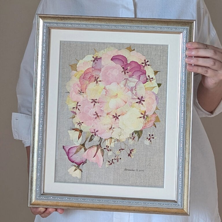風花実｜押し花アート額・アフターブーケ｜兵庫 姫路 関西｜結婚式