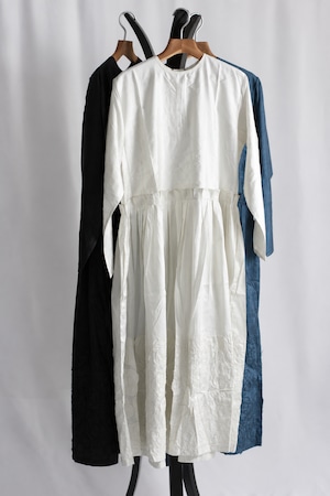 【BUNON】Khadi Silk Flower Dress(BN2652)