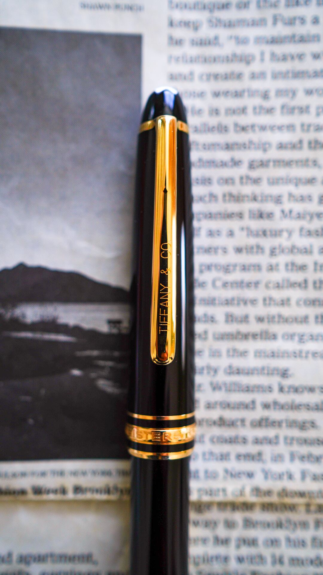 1990s】MONTBLANC モンブラン × TIFFANY&Co. ティファニー マイスター 