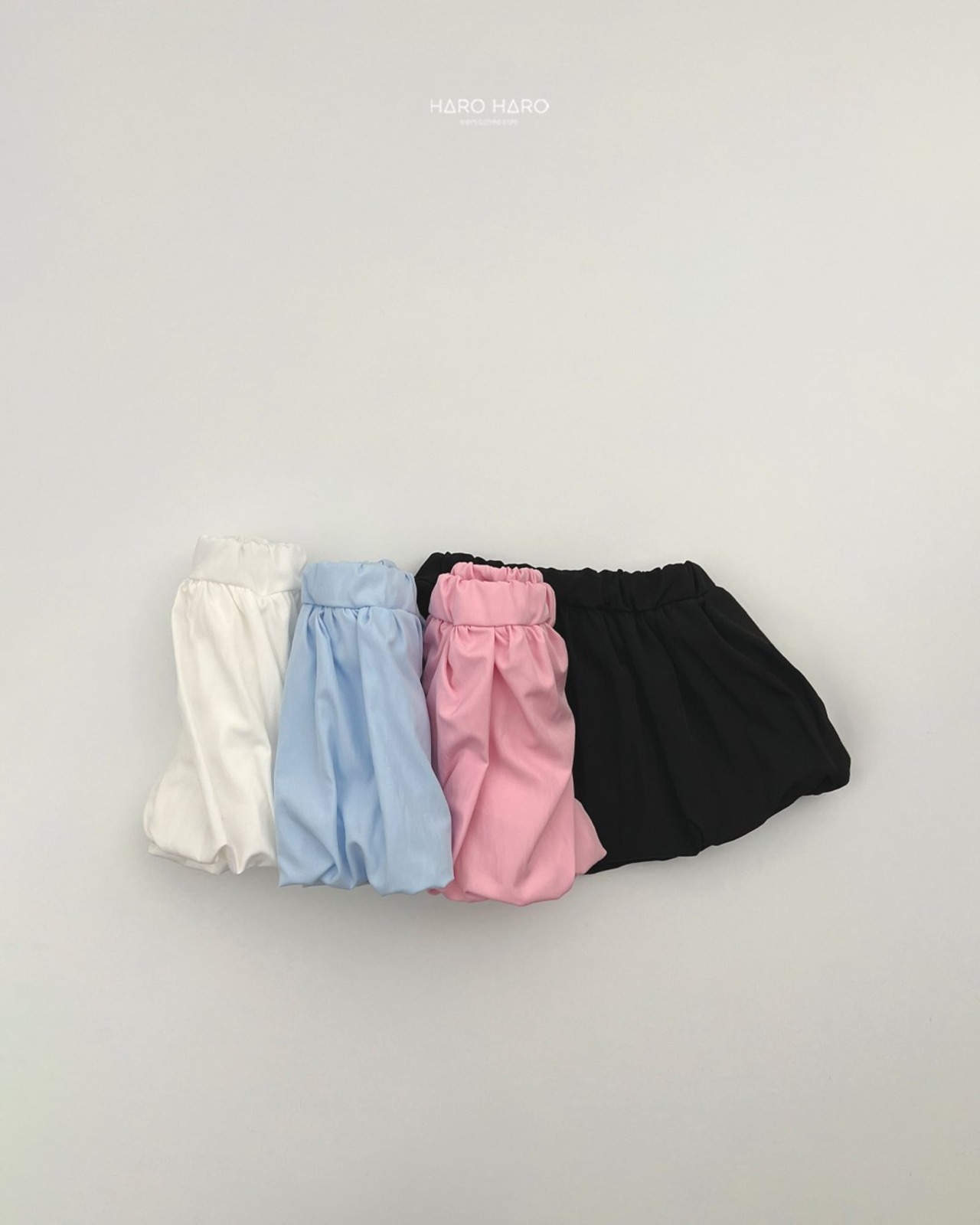 [HARO HARO] Bubble Pumpkin Skirt (2XL/3XL/4XL) / [하로하로] 버블호박스커트 (2XL/3XL/4XL)