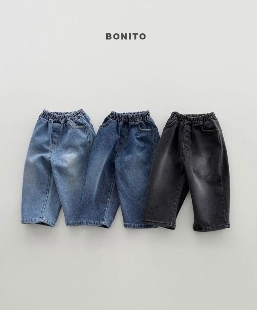 〚予約〛Brush denim pants <kids><Jr>