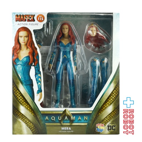 メディコムトイ MAFEX マフェックス No.115 アクアマン メラ アクションフィギュア 開封 箱付