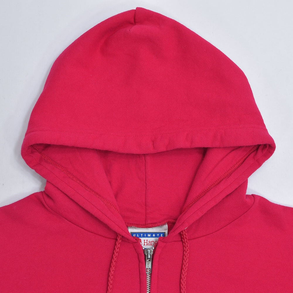 90s~ Hanes ジップパーカー Hanes - 90s Hanes ヘインズ ジップアップパーカー USA製 L