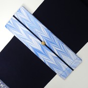 綿 の 半 巾 帯［ 凪 ］