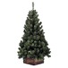 クリスマスツリー120cm幅広　１個　【 高級幅広濃緑ツリー】