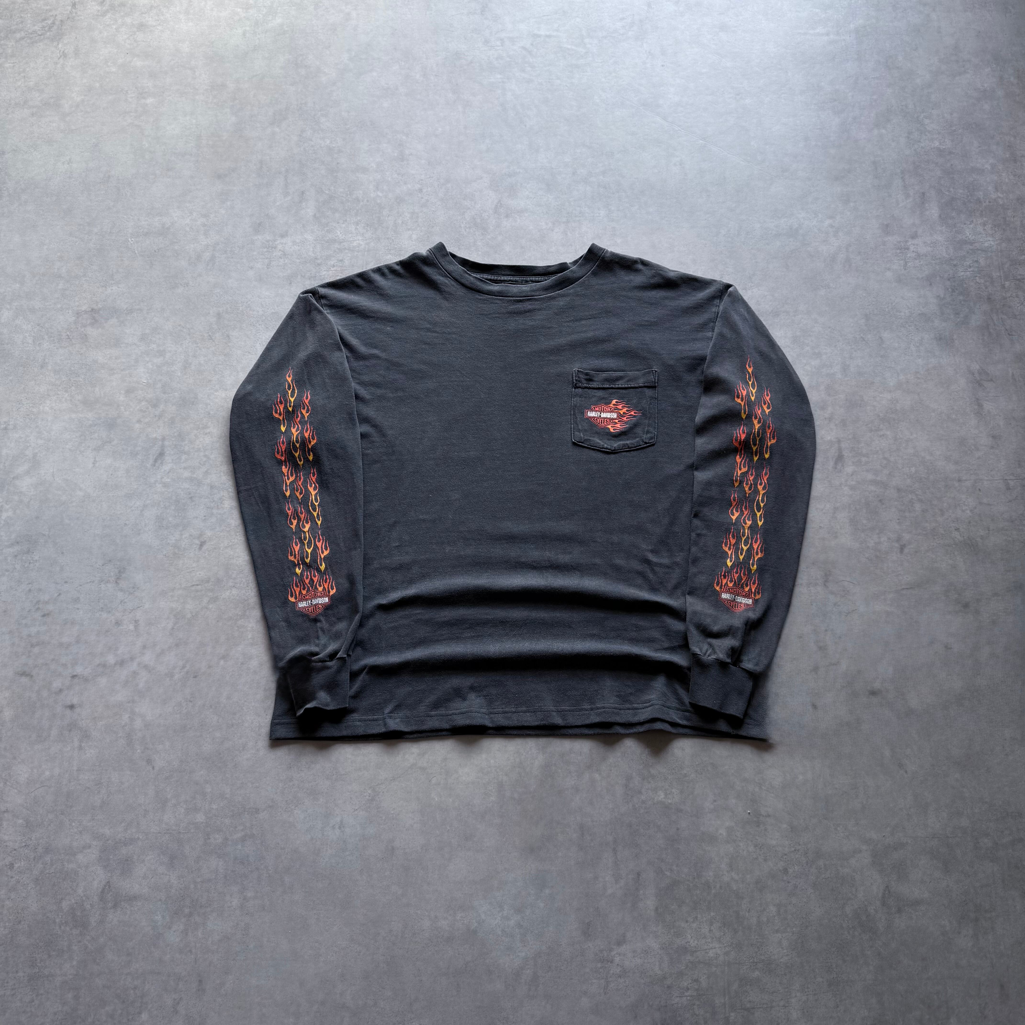 Harley-Davidson Flame Sleeve "ANNAPOLIS MD" L/S