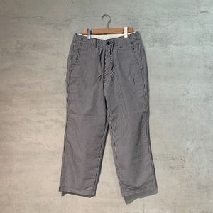 【MASTER&Co.】DRAWSTRING GIMGHAM CHECK PANTS/MC1518