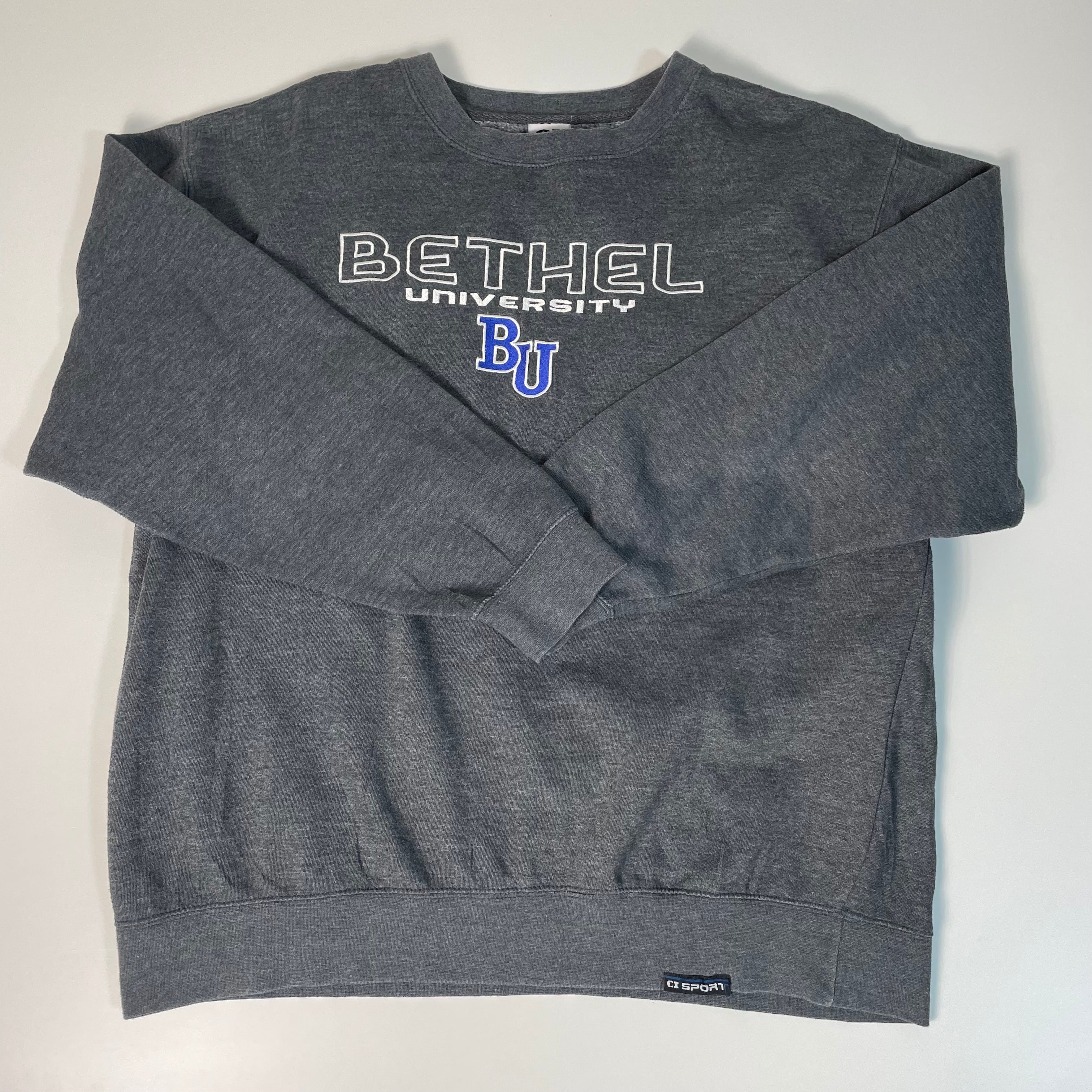 80s h.wolf&sons カレッジロゴスウェット USA製 ネイビー M | PAY ID