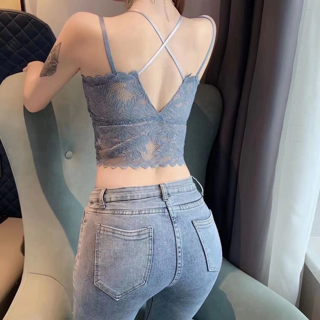 レイヤード風　レースブラトップ　AJ11018-2051