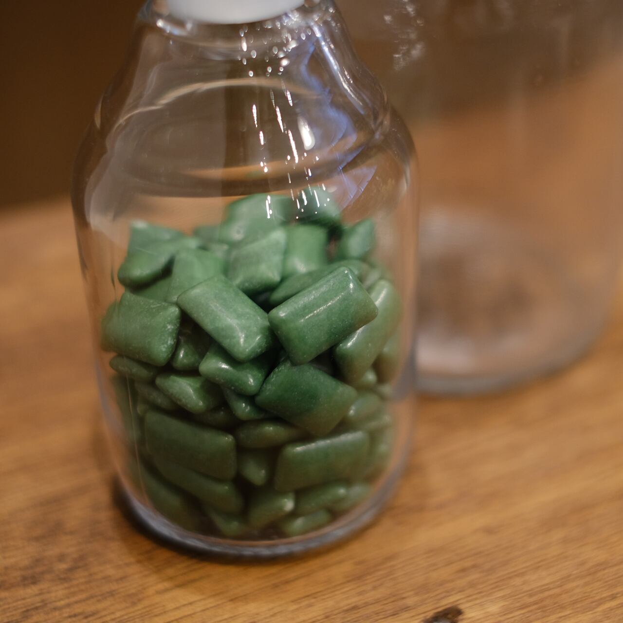 ガラス蓋の保存瓶 250ml（目盛りなし）》保存瓶硝子栓 250 ブランク