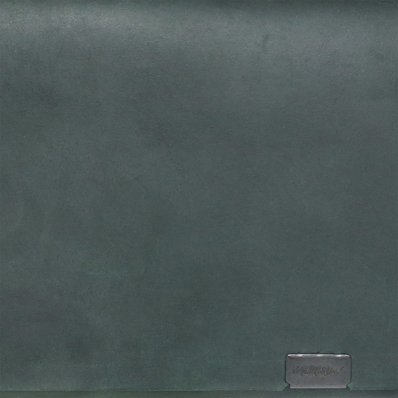 オイルヌバック ショートウォレット1.0 グリーン | 所作 Shosa