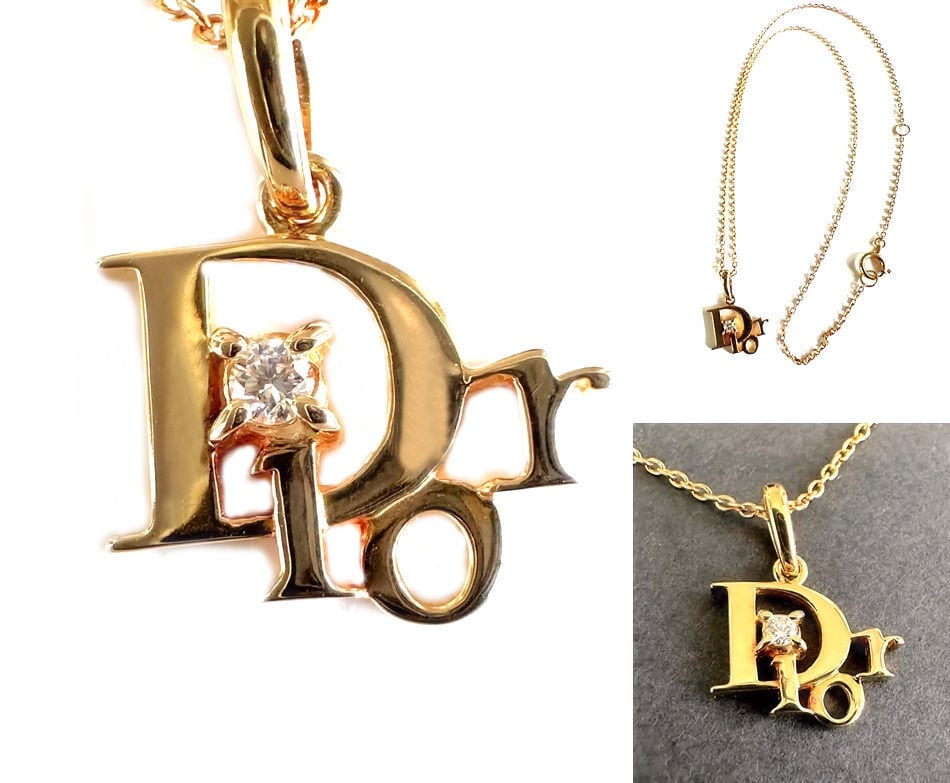 ChristianDior クリスチャンディオール Dior ロゴ ダイヤモンド