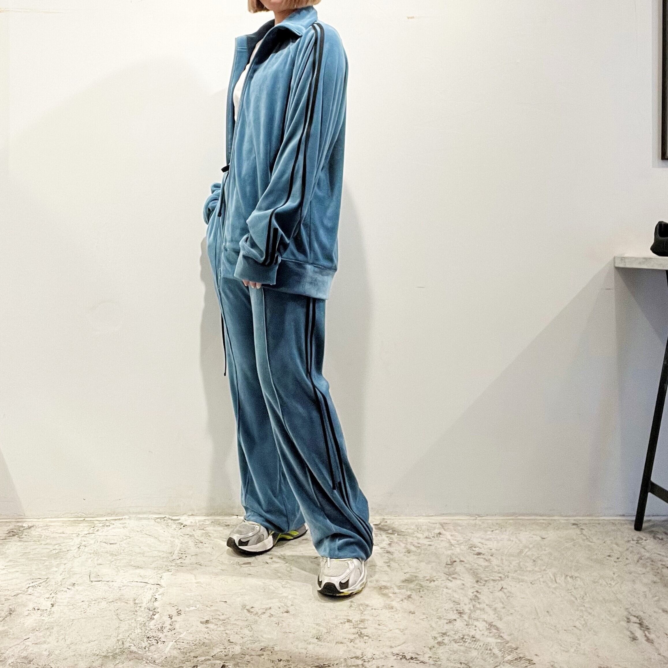 my beautiful landlet【マイビューティフルランドレット】VELOR JERSEY TRACK PANTS | store a  powered by BASE