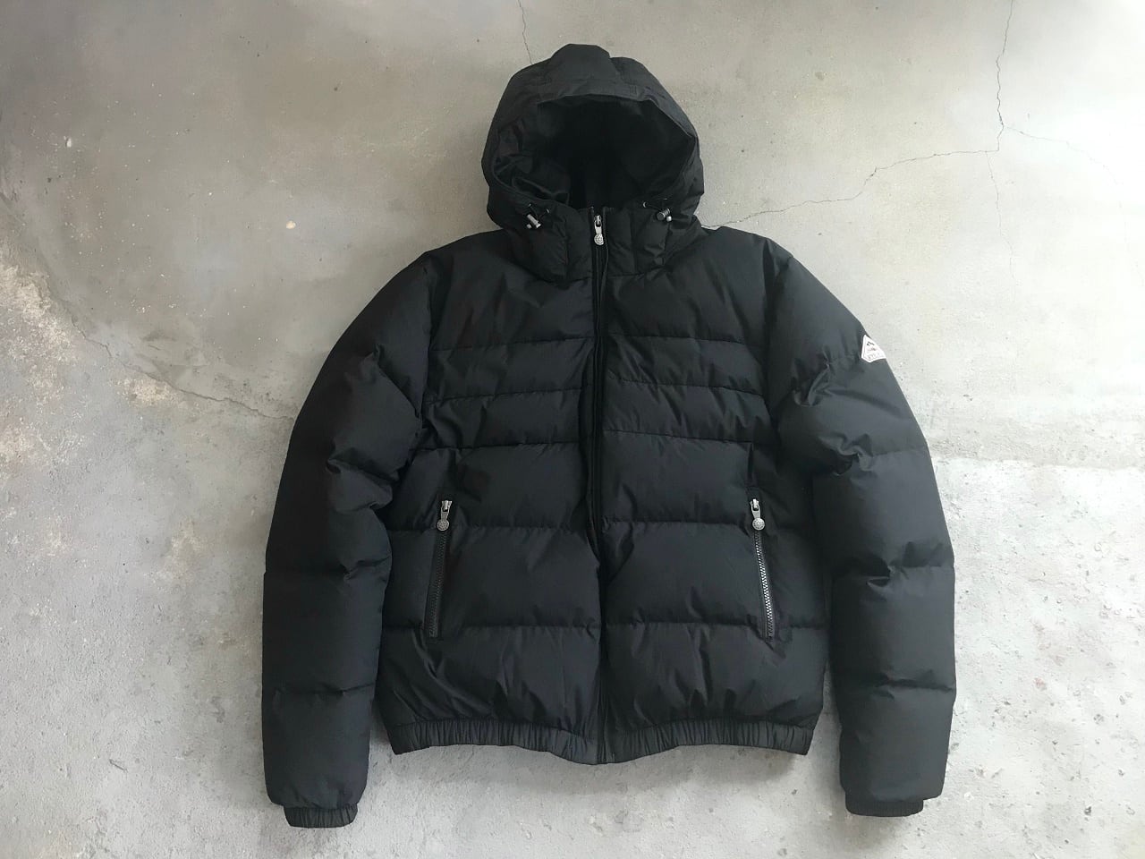 PYRENEX DELANO hooded down jacket BLACK