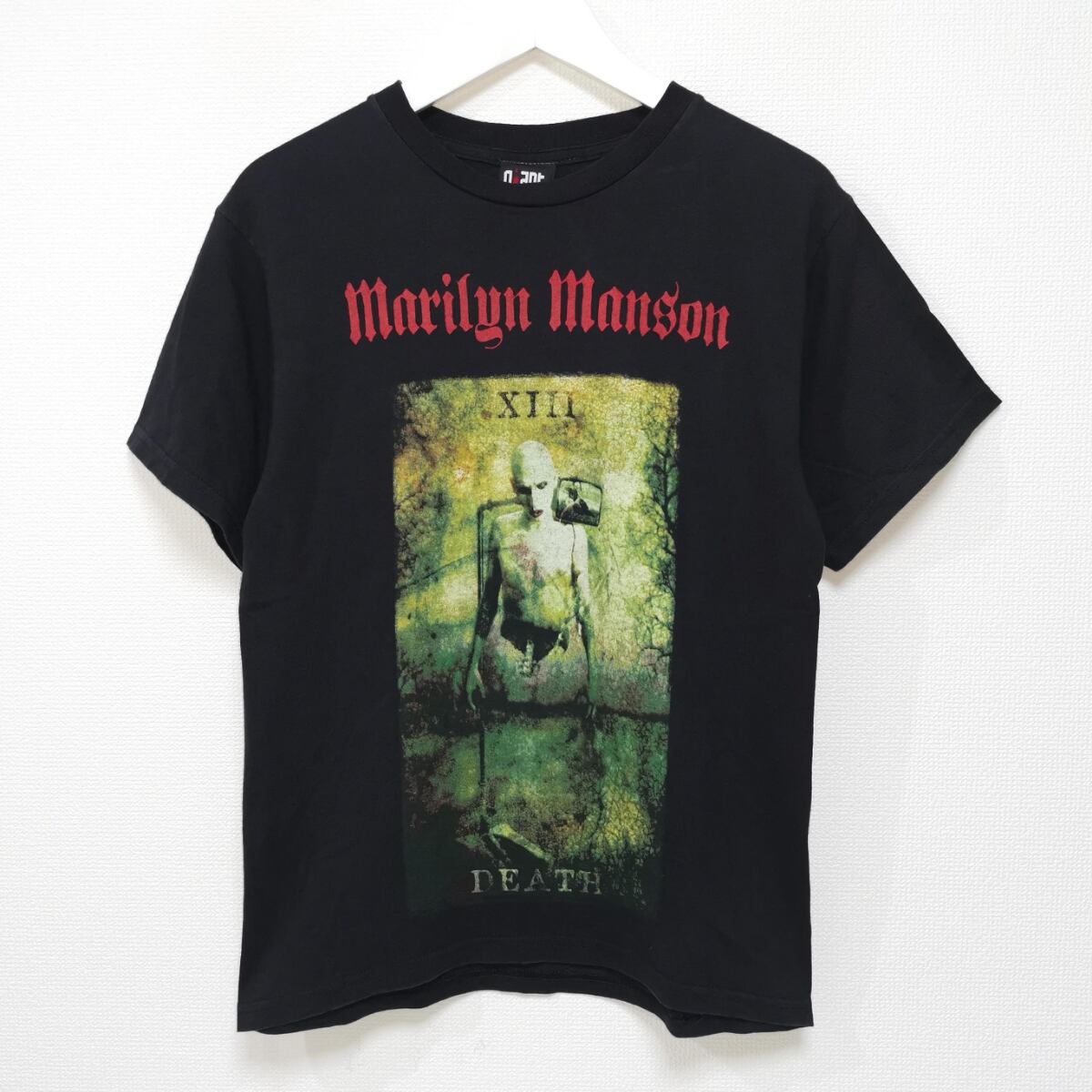 送料無料 S 00s マリリンマンソン MARILYN MANSON Tシャツ バンT 黒