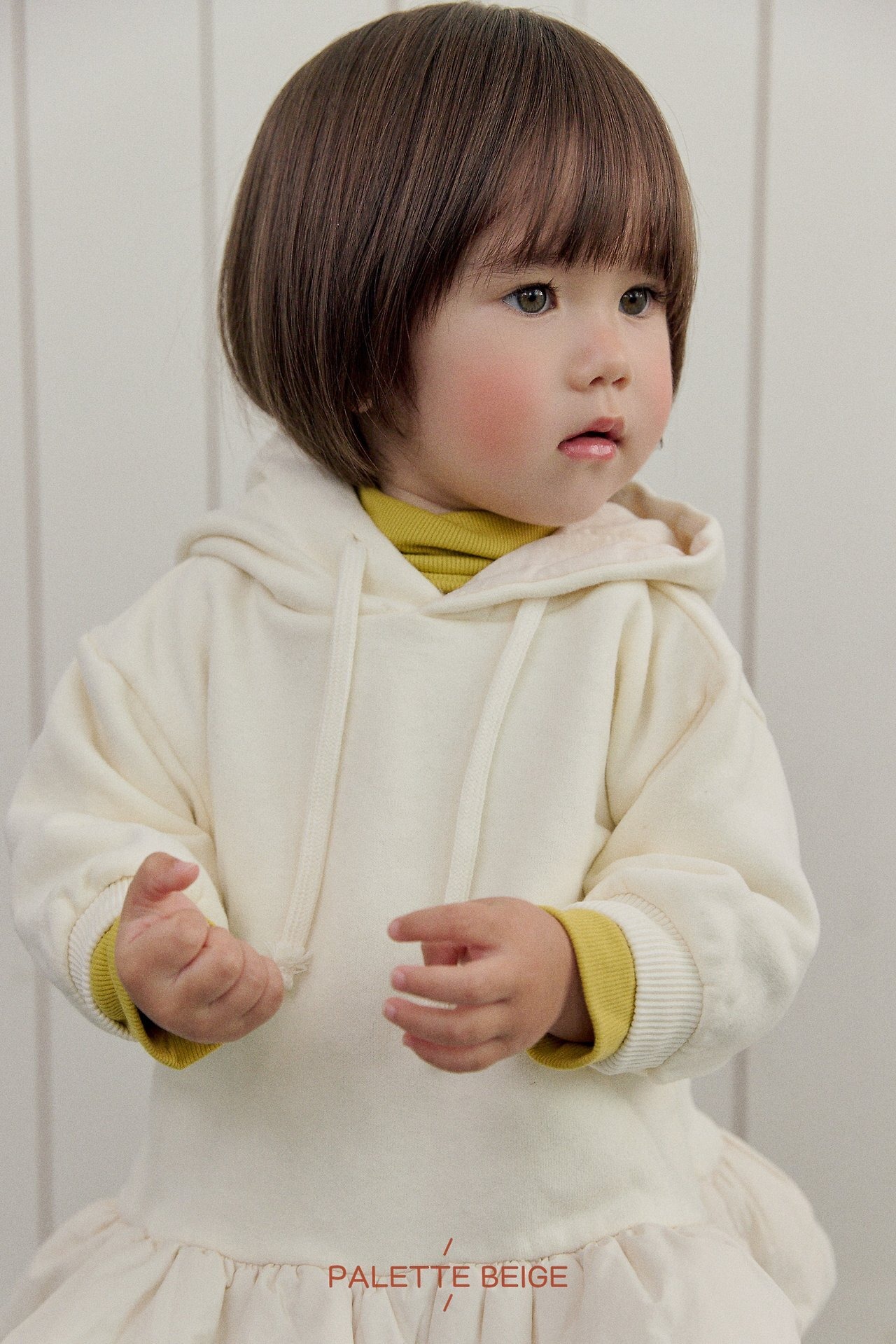 the beige［取寄］loose tutle neck tee 26winter