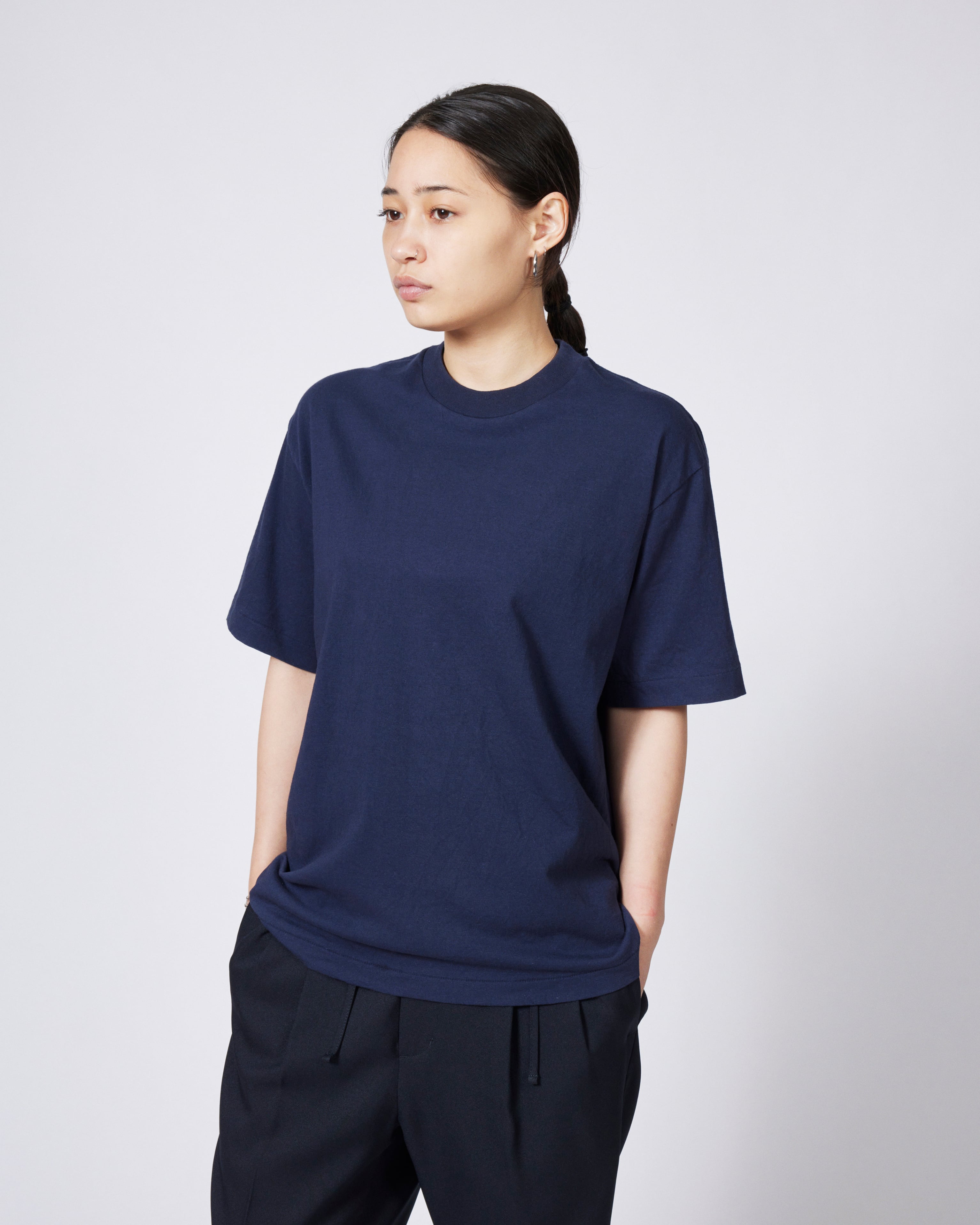 everyone american cotton tee shirt (NAVY) | everyone