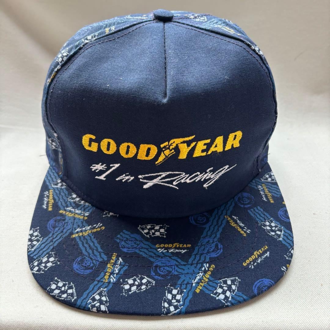 GOOD YEAR キャップ 帽子 バイカラー ビンテージ グッドイヤー タイヤ
