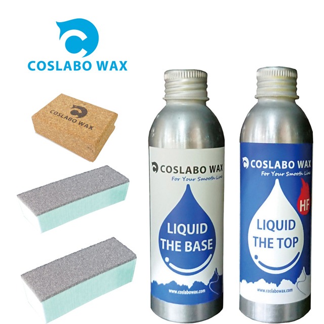 コスラボワックス Coslabo Wax リキッド ベース トップ コルクセット Liquid The Base＆ Liquid The Top