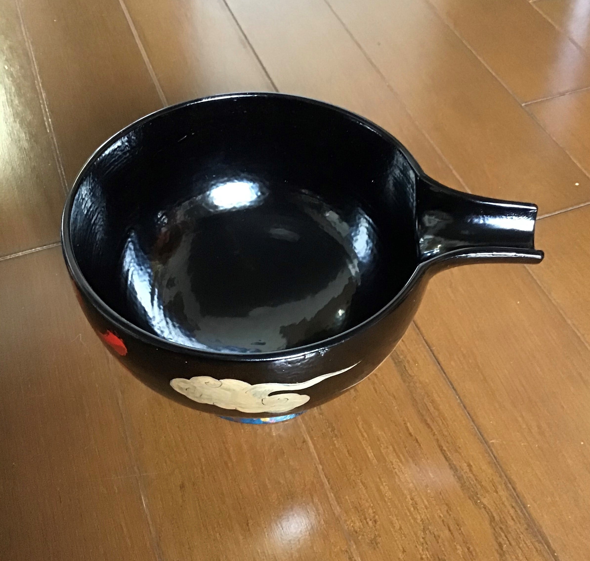 5寸 富士蒔絵 片口椀 | 工房理平オンラインショップ