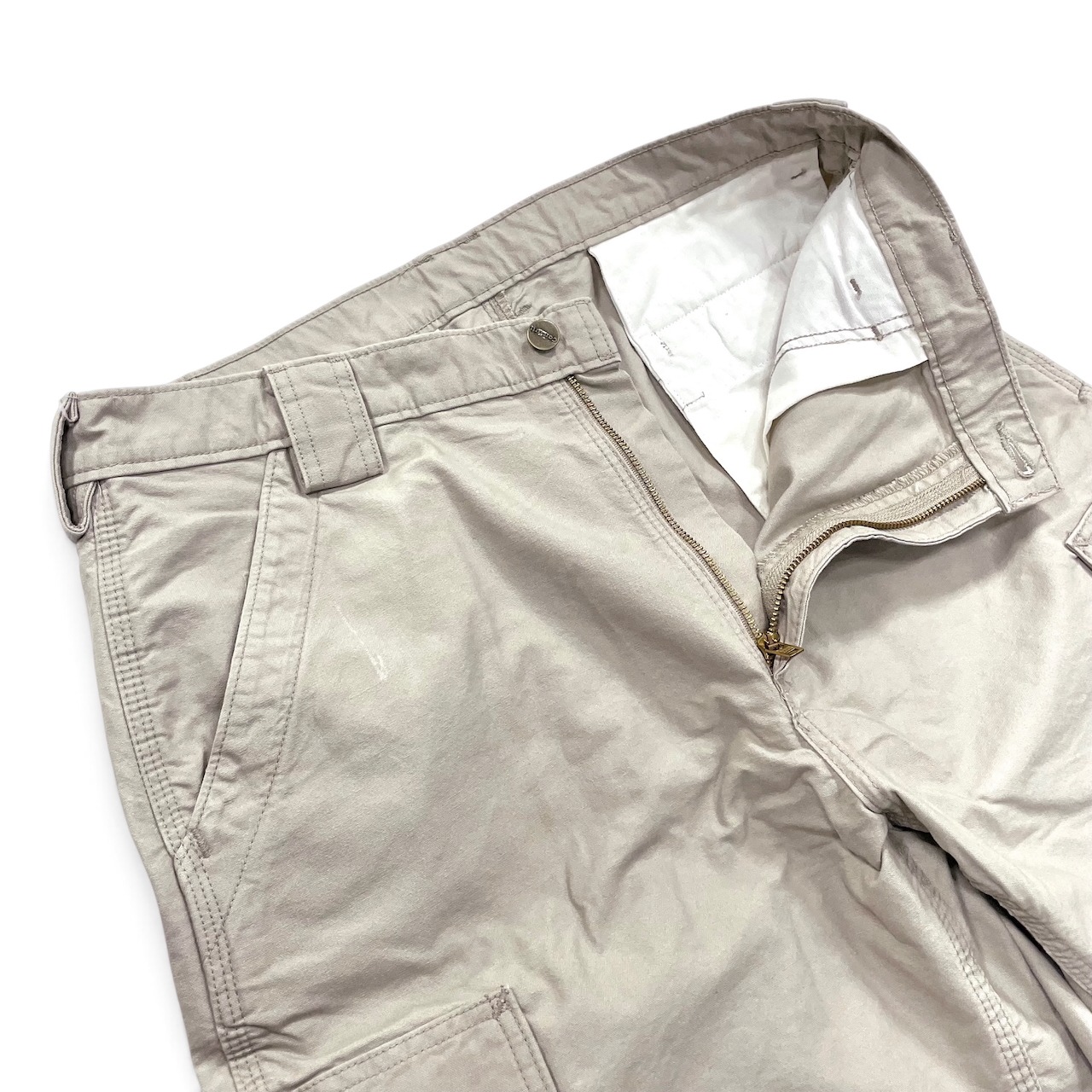 【新品】CARHARTT Washed Canvas Work Cargo Short カーハート キャンバス ワークショーツ カーゴショーツ ショートパンツ（IRREGULAR）【SPT-CAHT-010】 - 4
