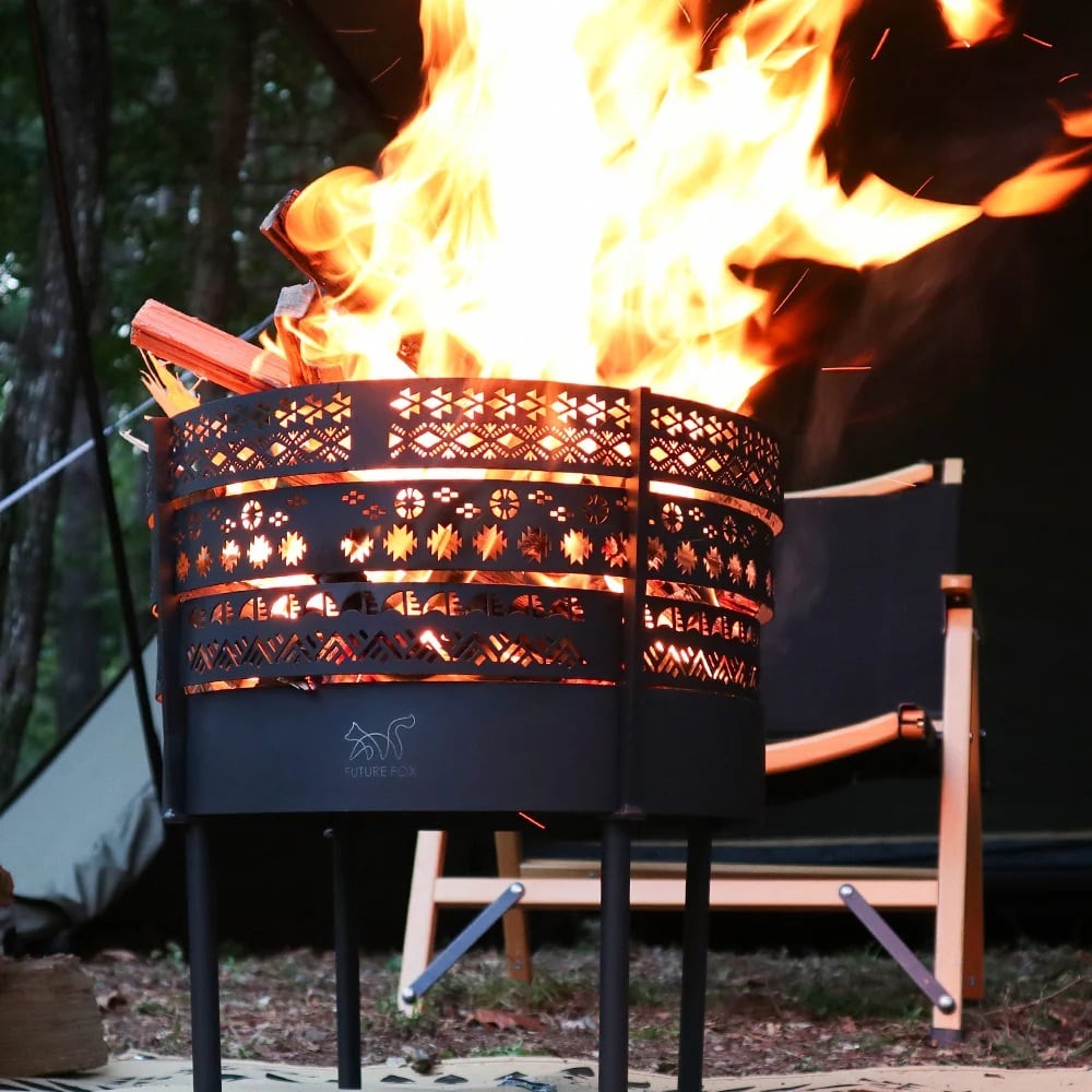 FUTURE FOX 組み立て式　ナバホ　焚き火台 組み立て式ナバホ柄焚き火台 - FUTURE FOX | THE CAMPERS NEST
