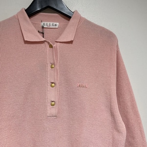 16322 ELLE knit polo  shirt