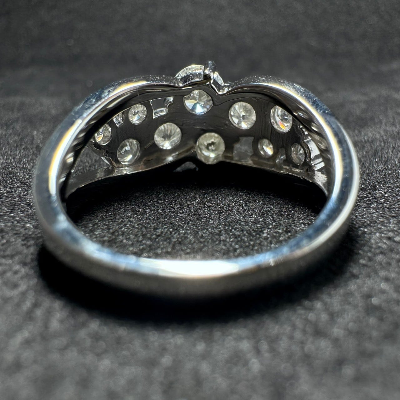 Pt900 2.025ct ダイヤモンド クラスター リング | カオキ | 日本最大級