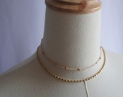 【 CORE 】stainless ballchain necklace