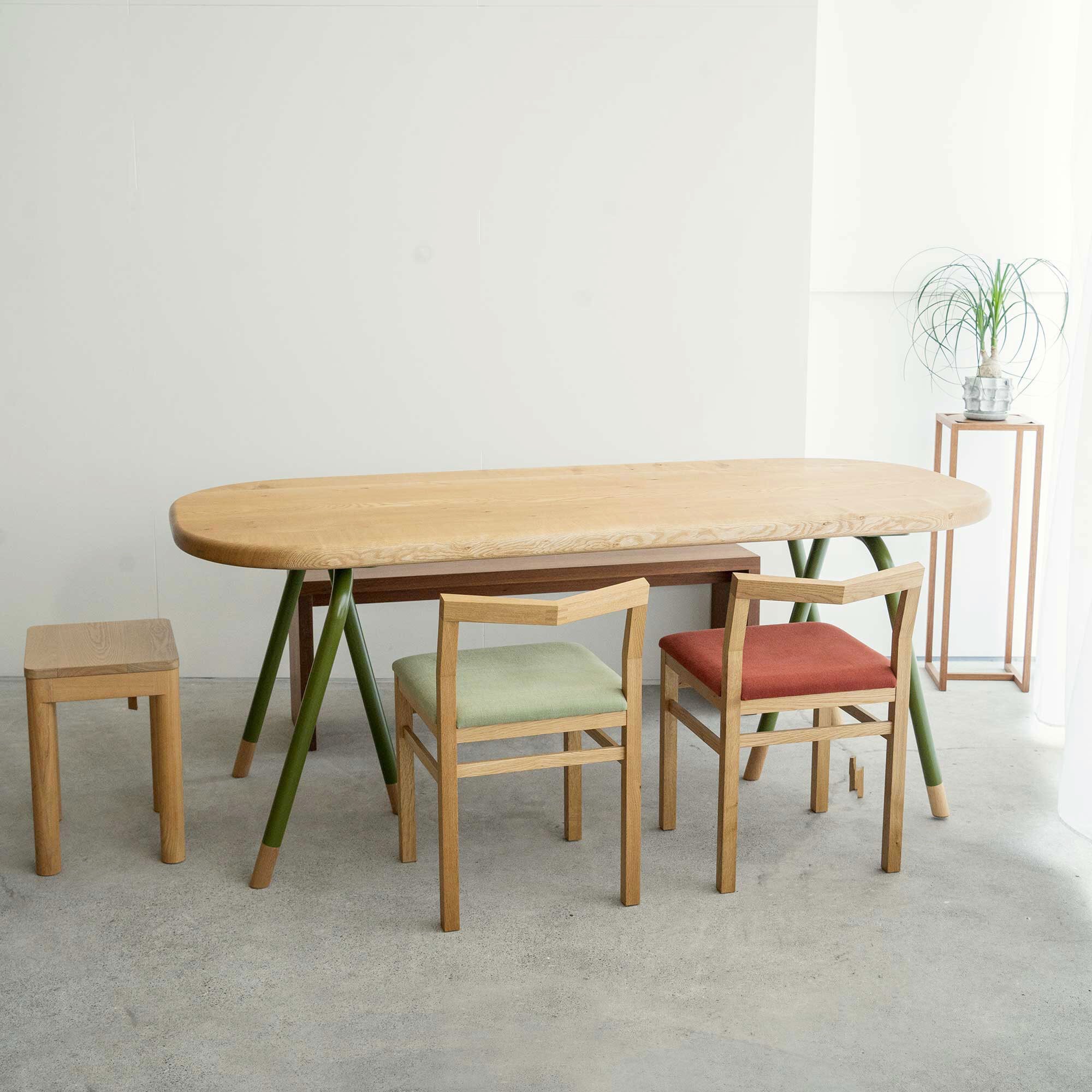 STEEL pipe legs ／ 無垢天板テーブル用脚部 | WOODWORK makers market