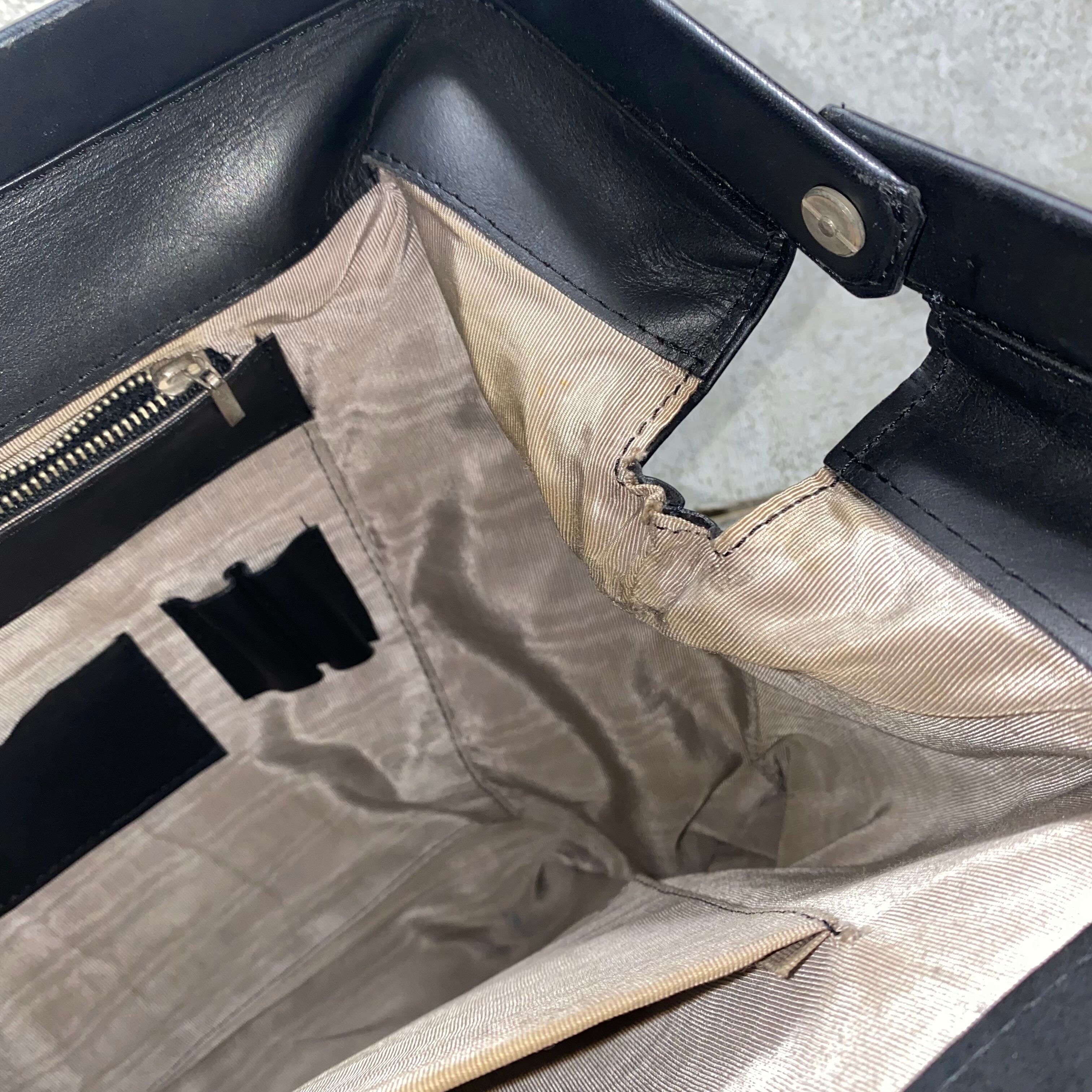 JEAN PAUL GAULTIER leather doctor bag | NOIR ONLINE