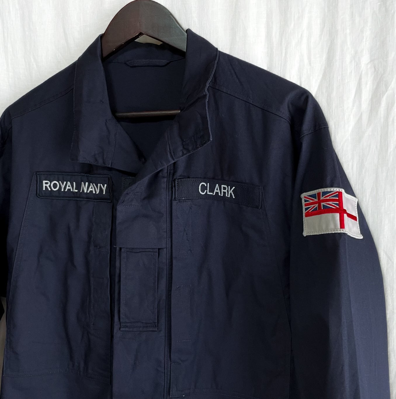 美品 イギリス軍 ワッペン付き コンバット ジップアップ シャツ 美品 イギリス軍 ワッペン付き コンバット ジップアップ シャツ