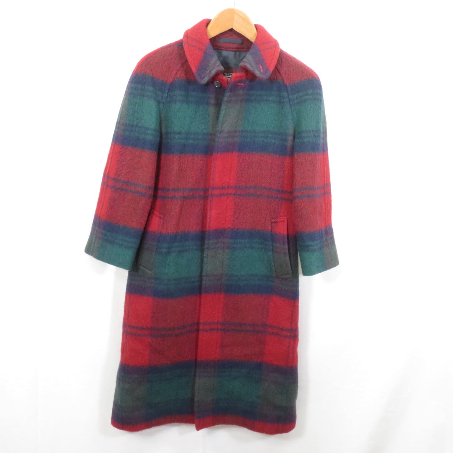 美品　ジェイプレス　タータンチェック　チェスターコート　ウール100% 希少 楽天市場】チェック柄 チェスター コート レディース 送料無料 2色