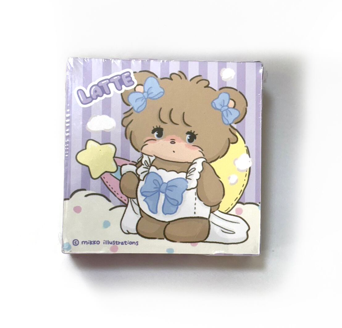 【日本未発売！希少！新品】　mikko ミッコ ノート　メモ帳　ラテ　くま Amazon.co.jp: MIKKO スフレ ラテ ノート冊 キャンパス コイル