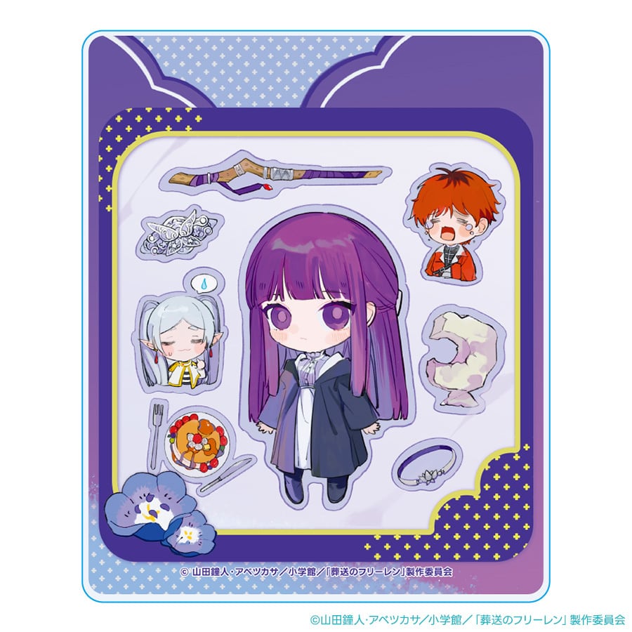 単品】Pakecco（ぱけっこ）「葬送のフリーレン」 立体アクリルスタンド