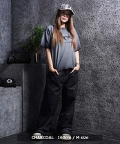 ◆スプレー加工 テレコTシャツ◆wi-195532
