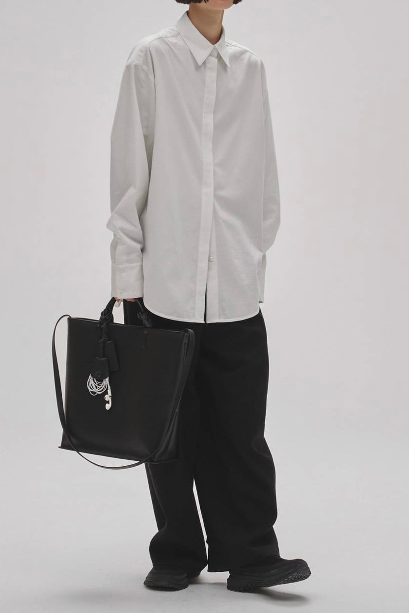 TODAYFUL Useful Leather Bag (L) ユーズフルレザーバッグ Black