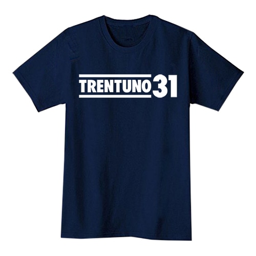 TRENTUNO31 Organic T-shirts S/S Navy