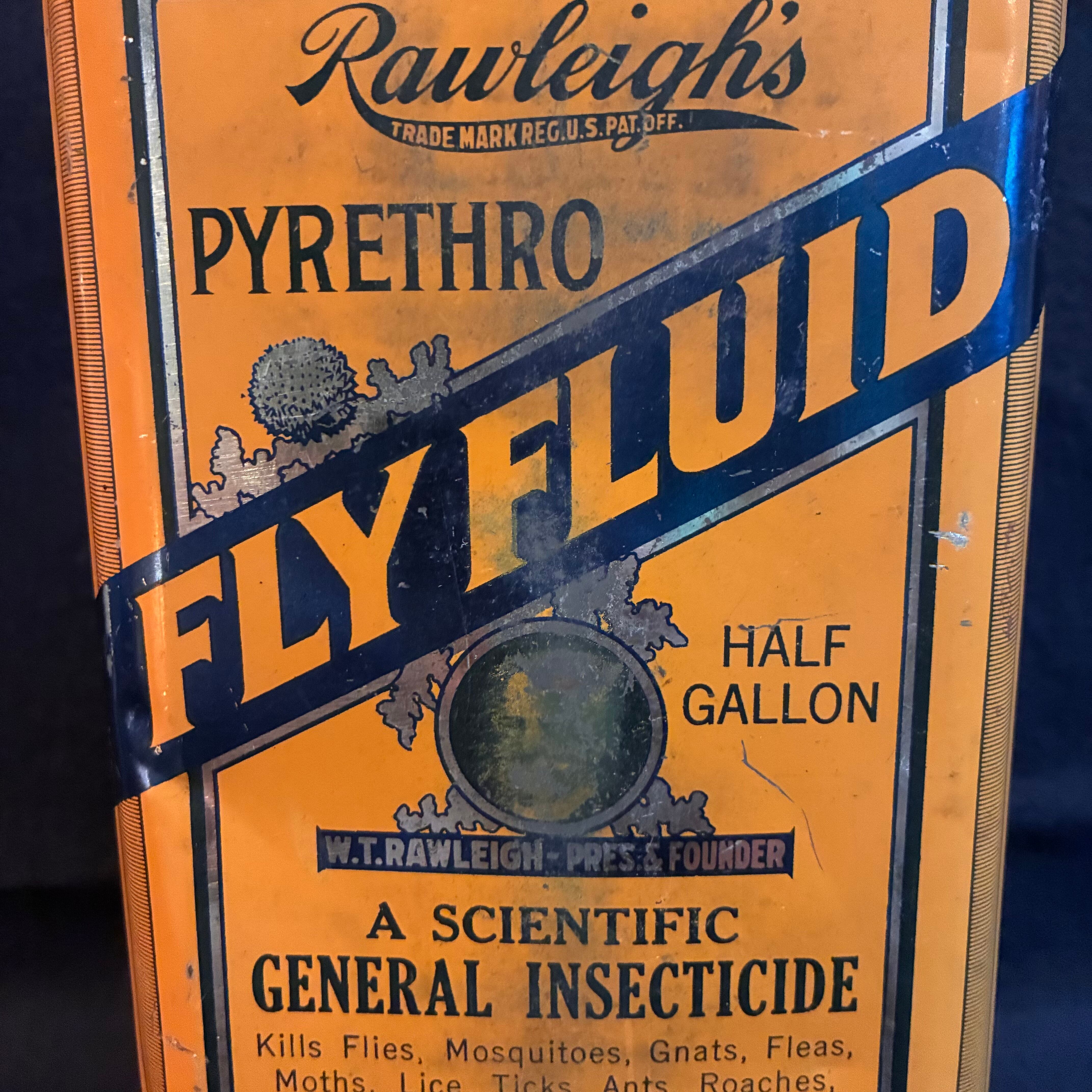 Rawleigh's Pyrethro Fly Fluid 中型缶 T-238 | CANDY STORE ROCK