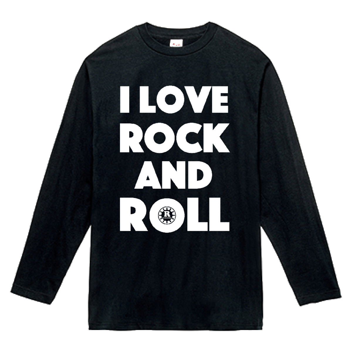 BIGプリント】I LOVE ROCK N' ROLL BIGロゴ ロングスリーブTシャツ